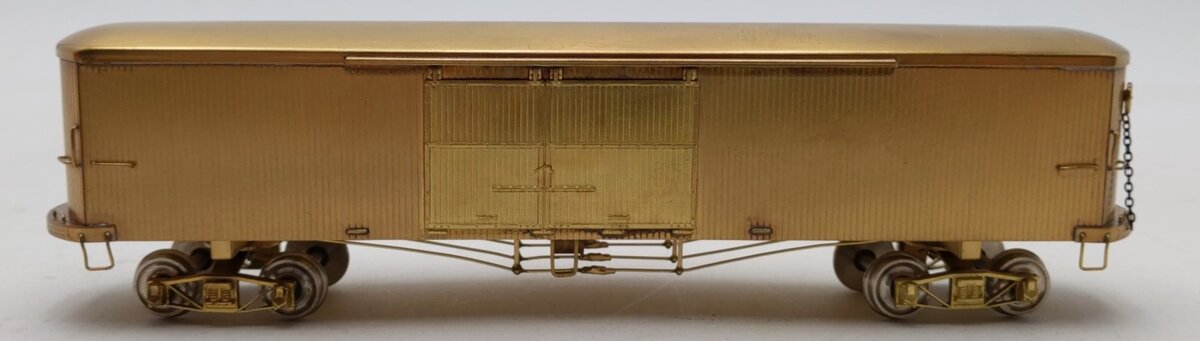 S. Soho & Co. 1005 HO Scale BRASS Interurban CERA Box Trailer EX/Box