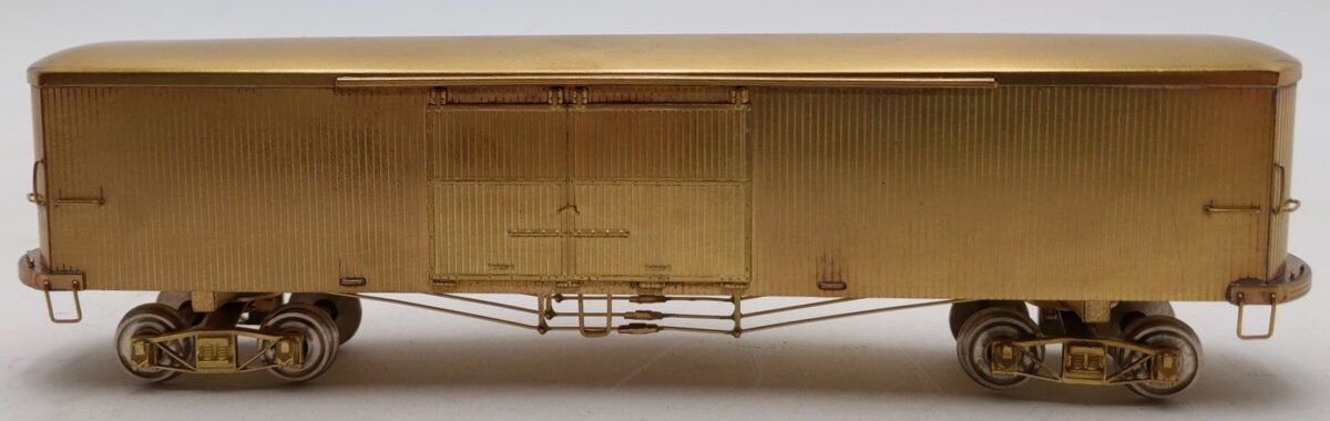 S. Soho & Co. 1005 HO Scale BRASS Interurban CERA Box Trailer EX/Box