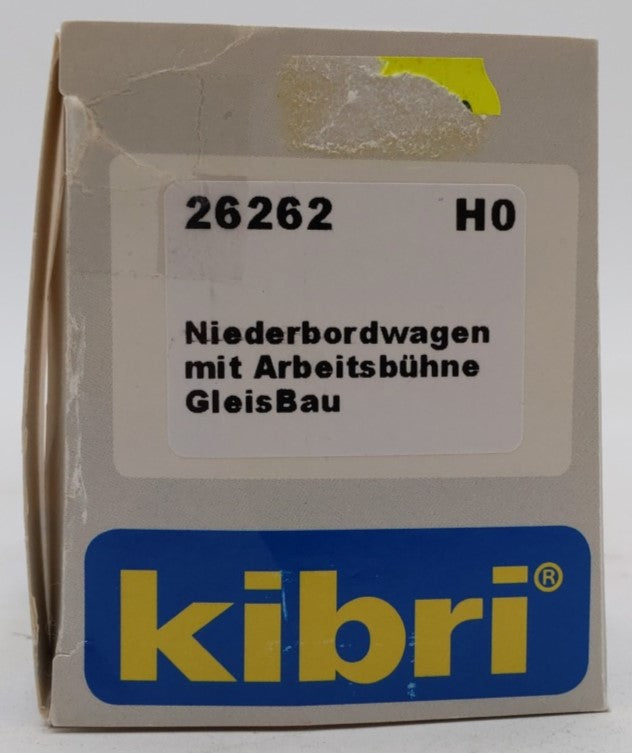 Kibri 26262 HO Scale DB Robel Railway Maintenance Vehicle w/Work Platform