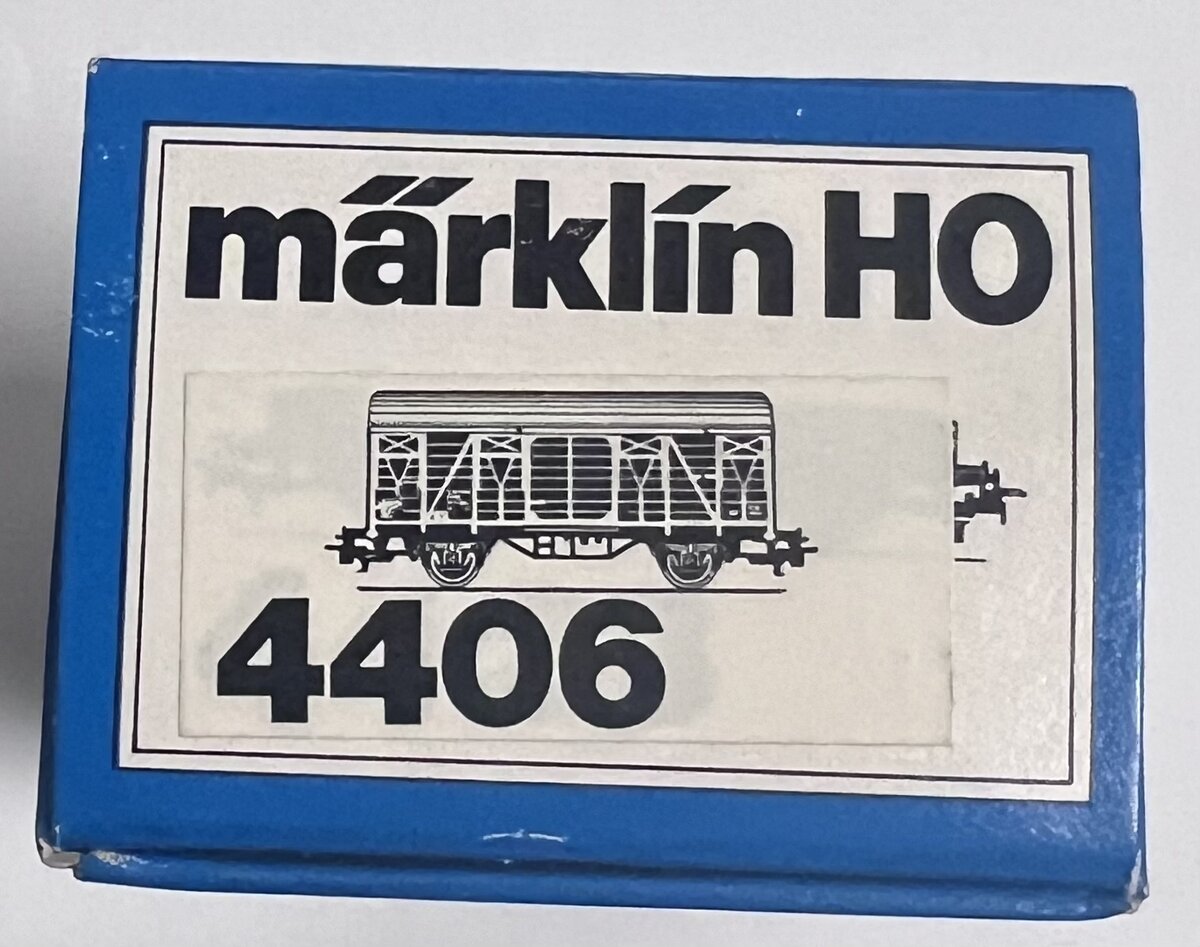 Marklin 4406 HO Scale Closed Goods Van LN/Box