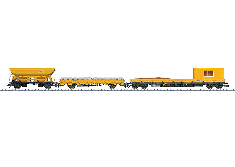 Marklin 49968 HO Scale Construction Crew 3-Car Set
