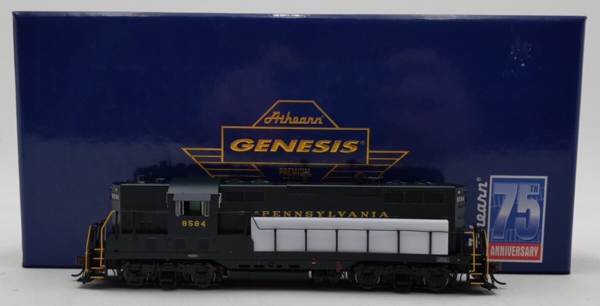 Athearn G82356 HO Scale PRR GP7 Diesel Locomotive #8584 with DCC and Sound