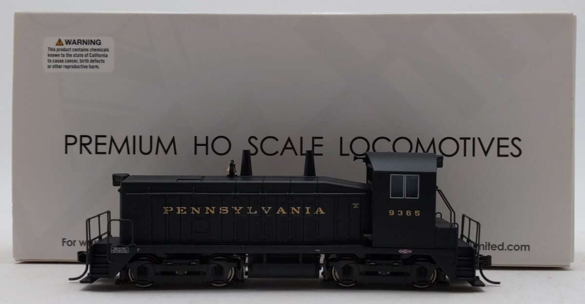 Broadway Limited 6750 HO Pennsylvania EMD SW7 Diesel Locomotive #9365 w/Paragon4