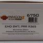Broadway Limited 6750 HO Pennsylvania EMD SW7 Diesel Locomotive #9365 w/Paragon4