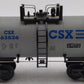 MTH 20-96003 O Gauge CSX 8000 Gallon Single Dome Tank Car #63826 LN/Box