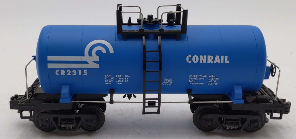 MTH 20-9601 O Gauge Conrail 8,000 Gallon Tank Car #CR2315 LN/Box
