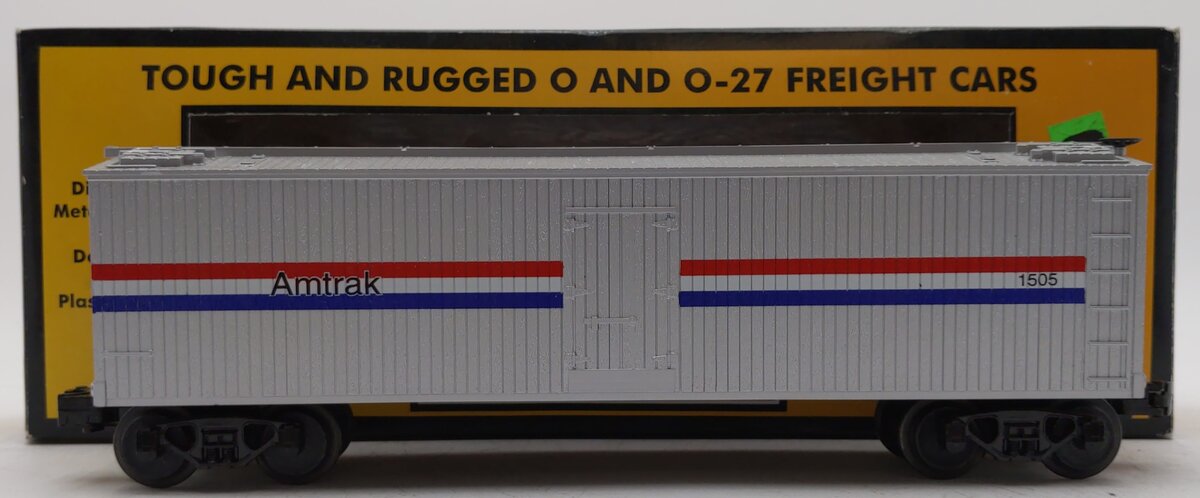 MTH 30-7811 O Amtrak RailKing 40' Woodsided Reefer Car #1505 LN/Box