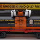 MTH 30-73354 O Torched Tongue Hot Sauce Smoking Tank Car