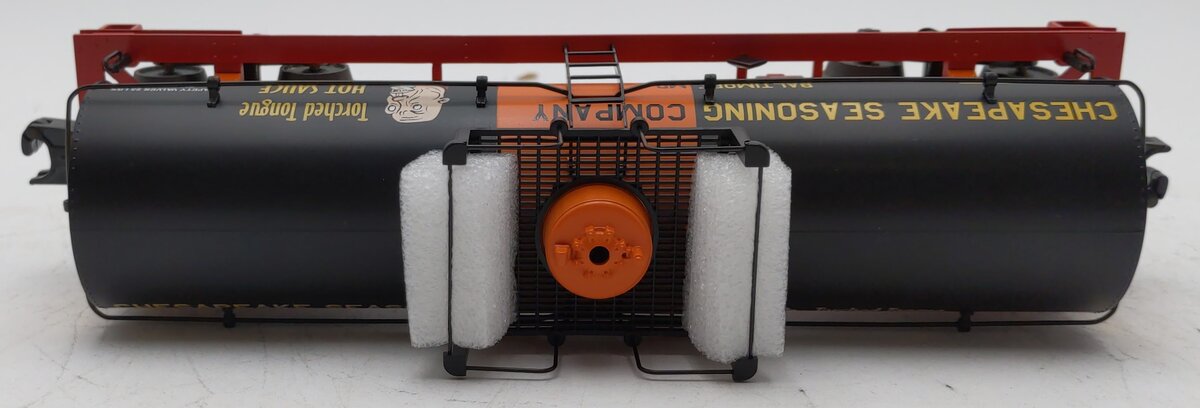 MTH 30-73354 O Torched Tongue Hot Sauce Smoking Tank Car