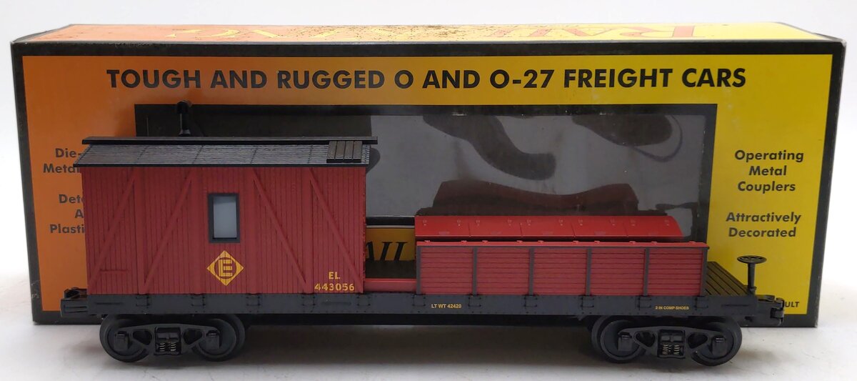 MTH 30-79133 O Gauge Erie Lackawanna Crane Tender Car LN/Box