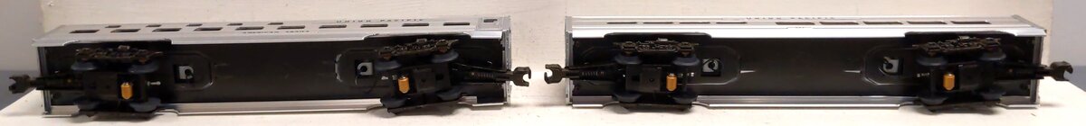 MTH 20-6115 O UP 60' Sleeper/Diner Aluminum Passenger Car Set (Set of 2) EX/Box
