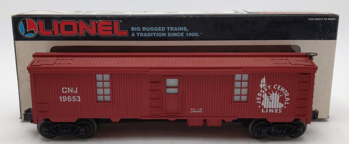 Lionel 6-19652 O Gauge Jersey Central Bunk Car LN/Box