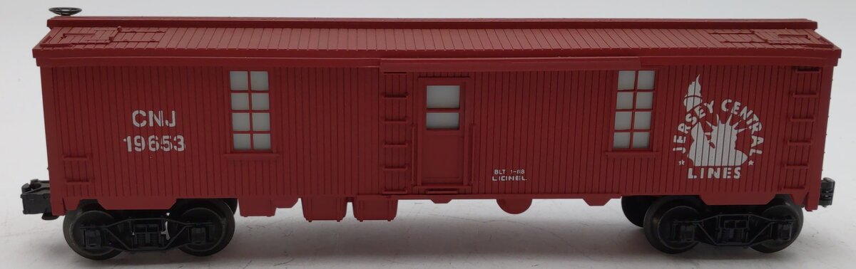 Lionel 6-19652 O Gauge Jersey Central Bunk Car LN/Box