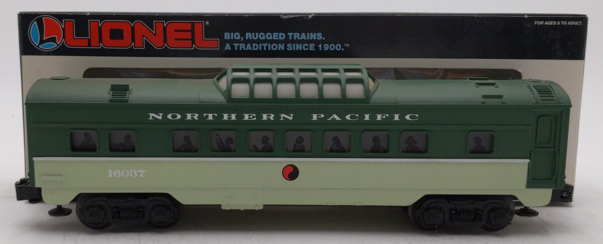 Lionel 6-16037 O Gauge Northern Pacific Vista Dome Car LN/Box
