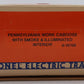 Lionel 6-19709 O Gauge Pennsylvania Illuminated Work Caboose with Smoke #19709 EX/Box