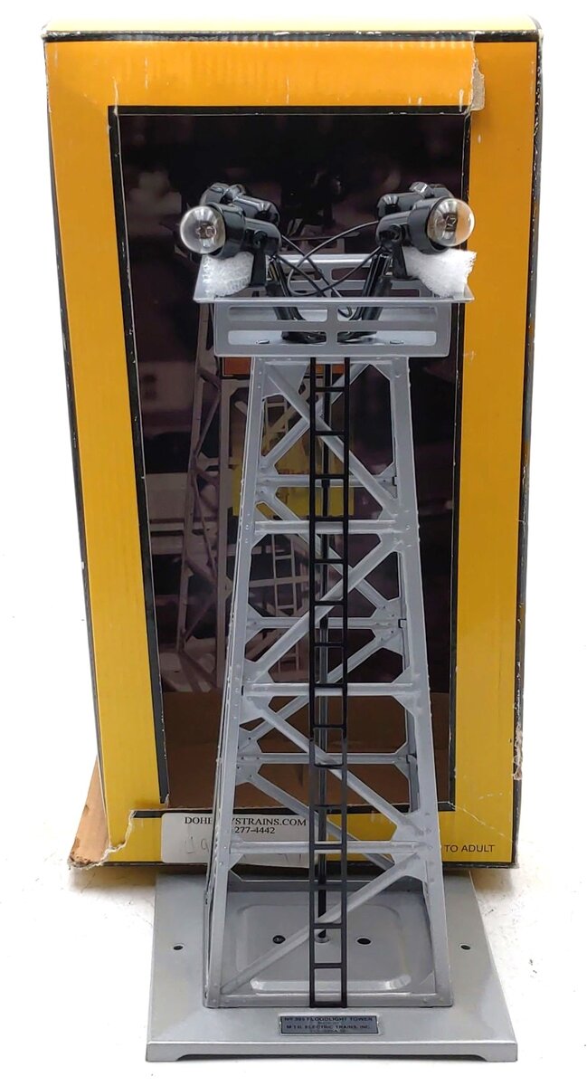 MTH 30-11078 O Gauge #395 Floodlight Tower