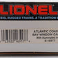 Lionel 6-16517 O Gauge Red Atlantic Coast Line Baywindow Caboose LN/Box
