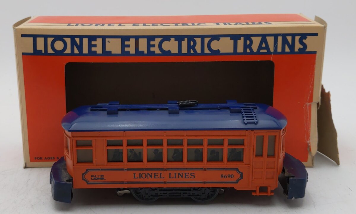 Lionel 6-8690 O Gauge Lionel Lines Trolley Car #8690 LN/Box
