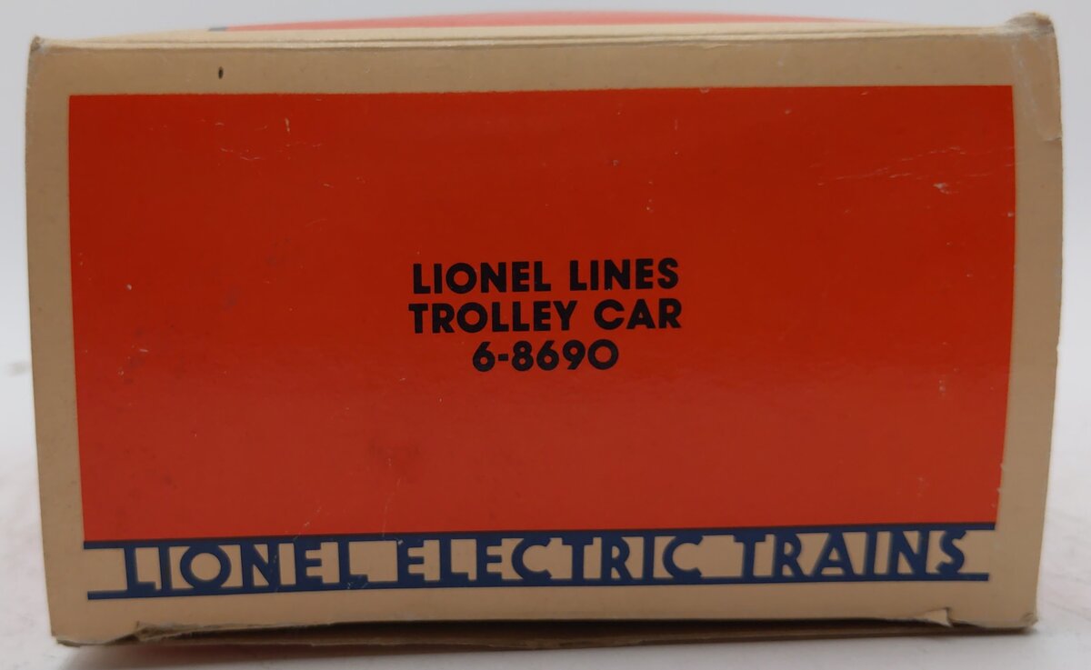 Lionel 6-8690 O Gauge Lionel Lines Trolley Car #8690 LN/Box
