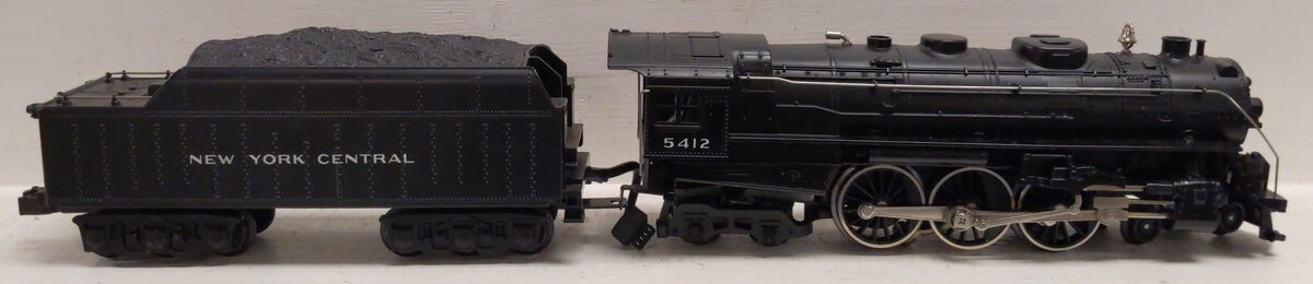 MTH 30-1146-1 O Gauge NYC 4-6-4 Hudson Steam Locomotive & Tender #5412 w/ PS1 EX/Box
