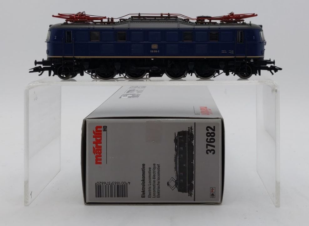 Marklin 37682 HO German Federal Railroad DB Electric Class 118 - 3-Rail
