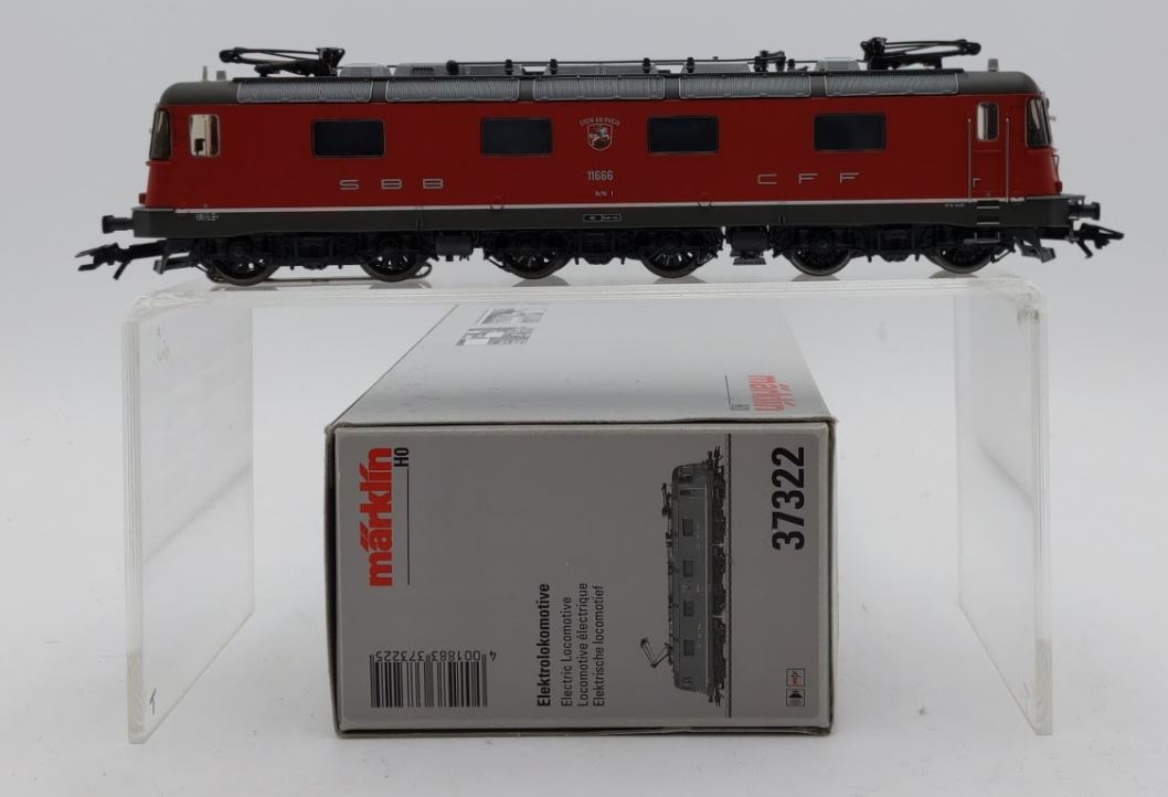 Marklin 37322 HO Scale SBB Re 6/6 Electric Loco