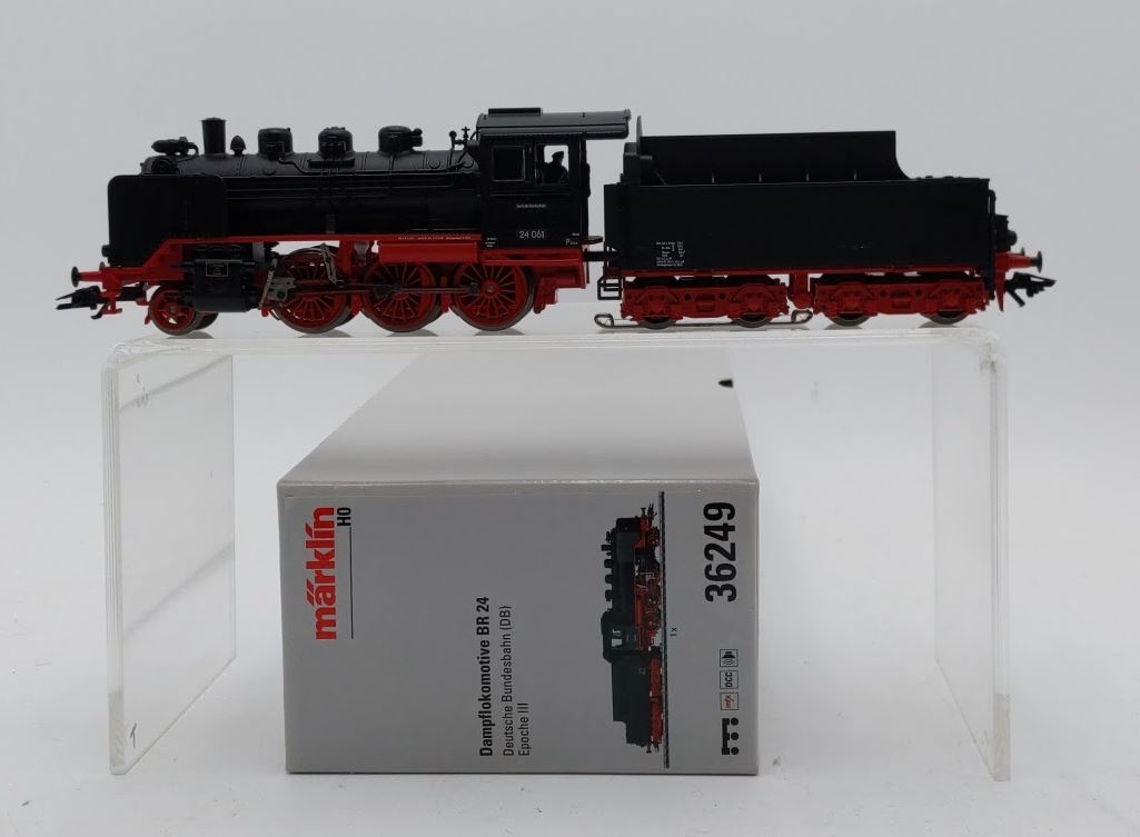 Marklin 36249 HO Deutsche Bahn Class 24 Digital Steam Locomotive LN/Box