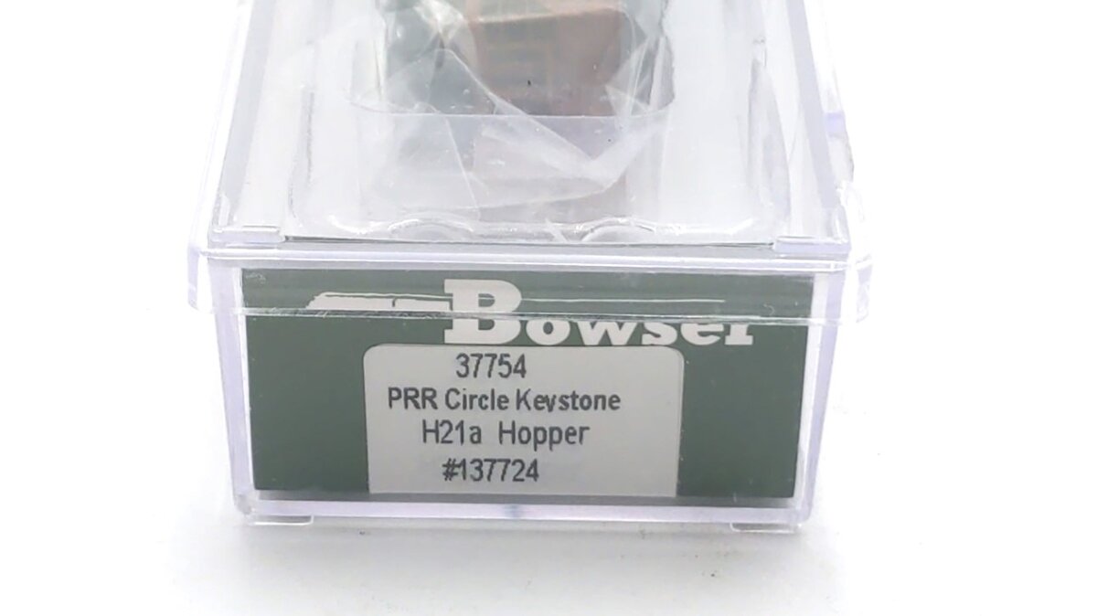 Bowser 37754 N Pennsylvania Railroad Class H21a 4-Bay Hopper #137724