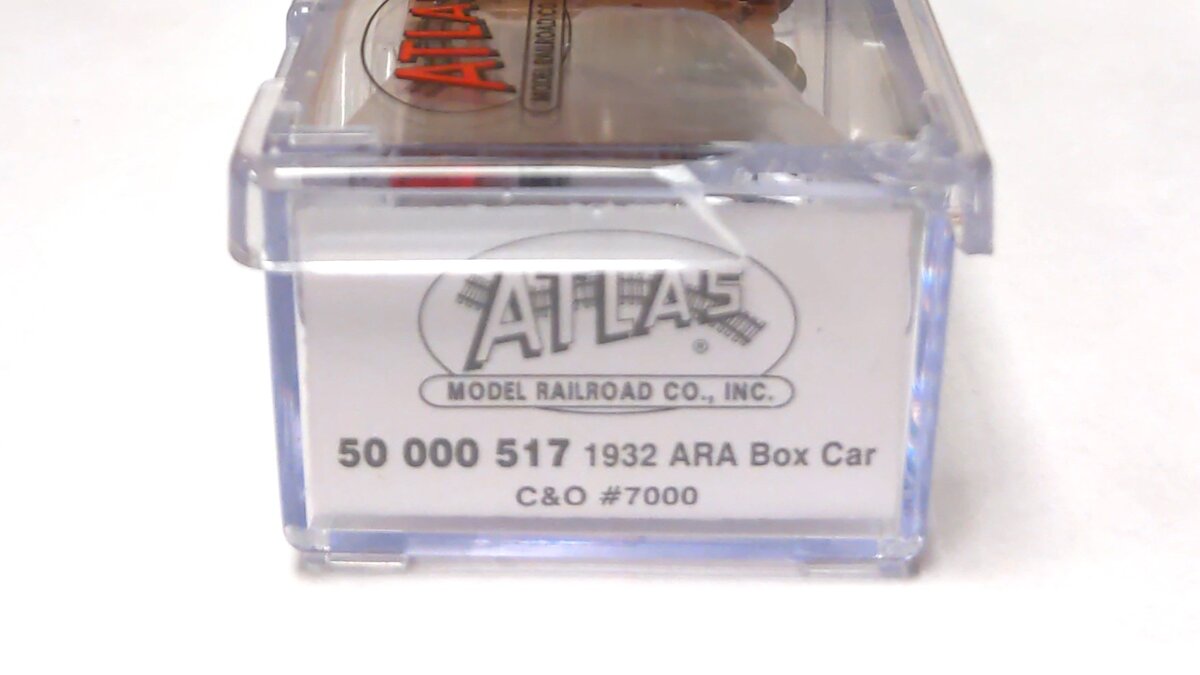 Atlas 50000517 N Scale Chesapeake & Ohio 1932 ARA Box Car #7000