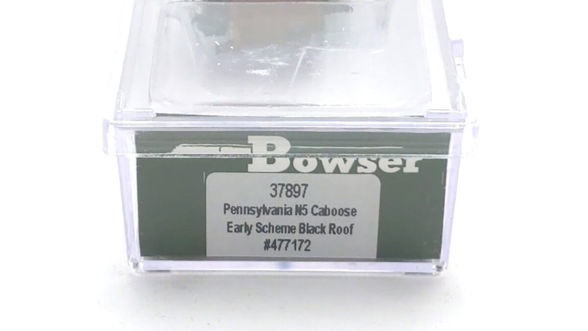Bowser 37897 N Pennsylvania N5 Caboose Early Scheme Black Roof #477172