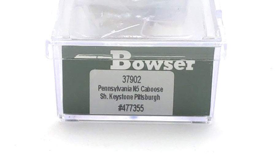 Bowser 37902 N Pennsylvania N5 Caboose Shadow Keystone Pittsburgh #477355