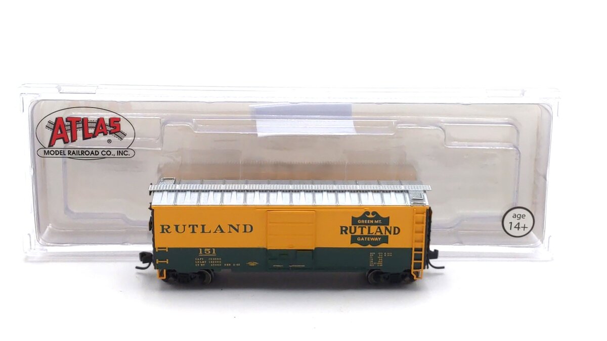 Atlas 50000960 N Rutland 40' PS-1 Boxcar #151