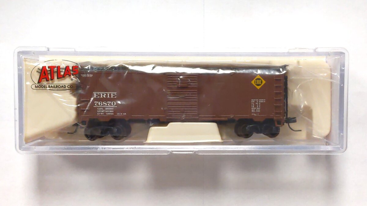 Atlas 50002484 N Erie 1932 ARA 40' Steel Boxcar #76870