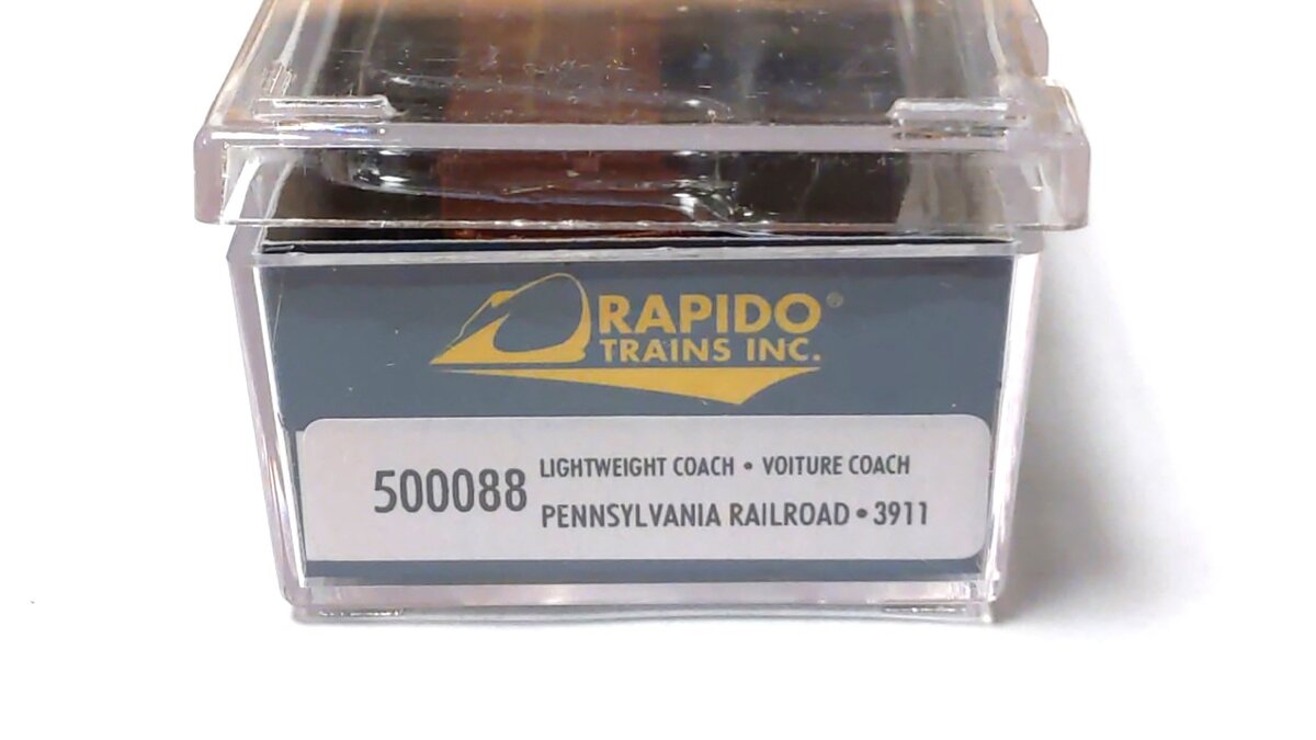 Rapido Trains 500088 N Pennsylvania RR Lightweight Coach #3911