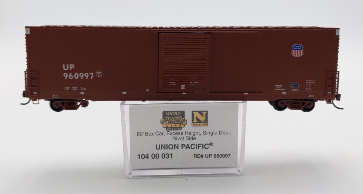 Micro-Trains 10400031 N Union Pacific 60' Excess Height Boxcar #960997