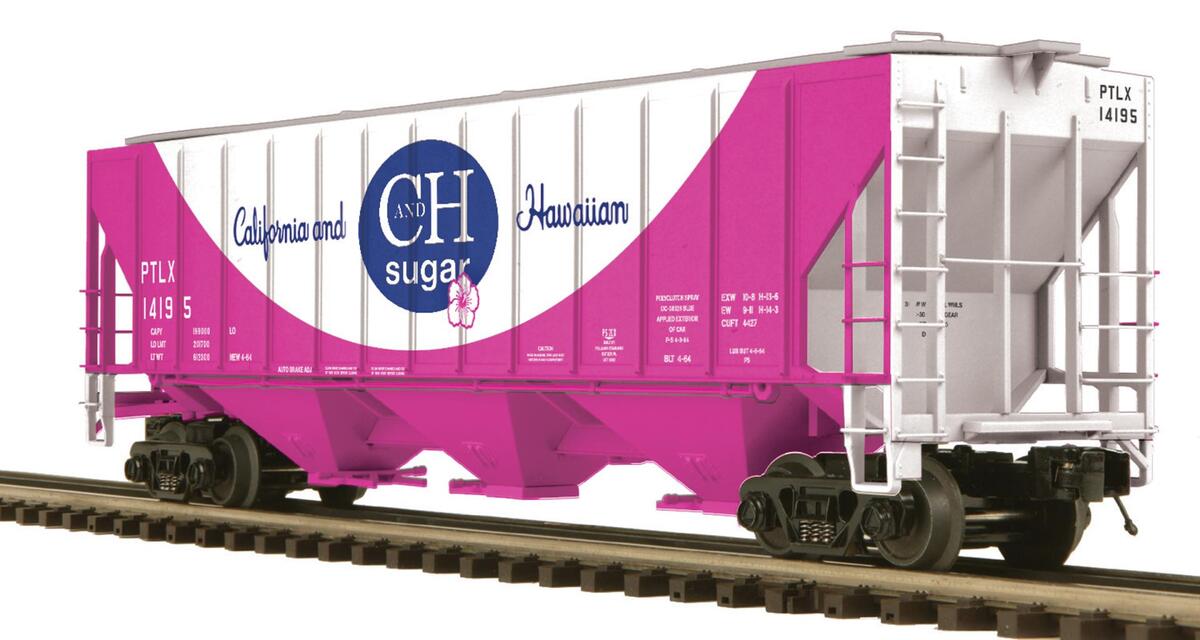 MTH 20-97356 O C&H Sugar PS-2 Hi-Side Covered Hopper