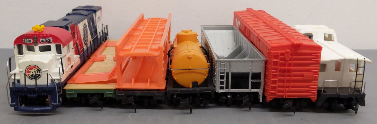 Tyco 7330 HO Spirit of '76 Set F-17-4 Electric Train Set EX/Box