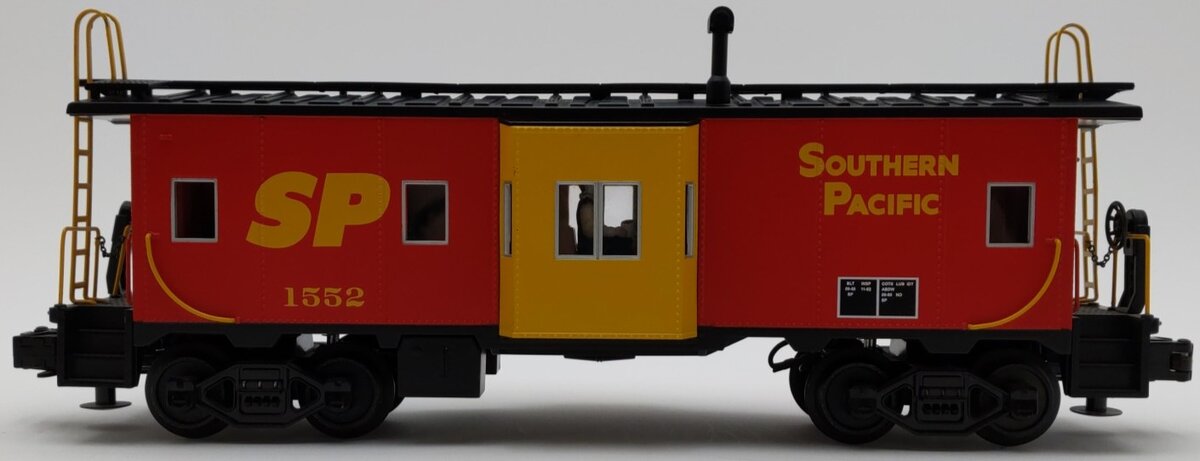 MTH 30-7793 O Gauge Southern Pacific Bay Window Caboose #1552 LN/Box