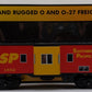 MTH 30-7793 O Gauge Southern Pacific Bay Window Caboose #1552 LN/Box