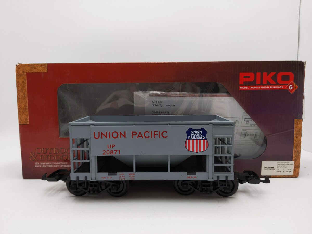 Piko 38889 G Scale Union Pacific Ore Car #20871