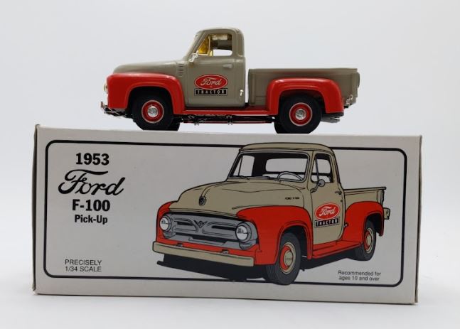 First Gear 10-1547 1:34 1953 Ford F-100 Diecast Pickup Truck EX/Box