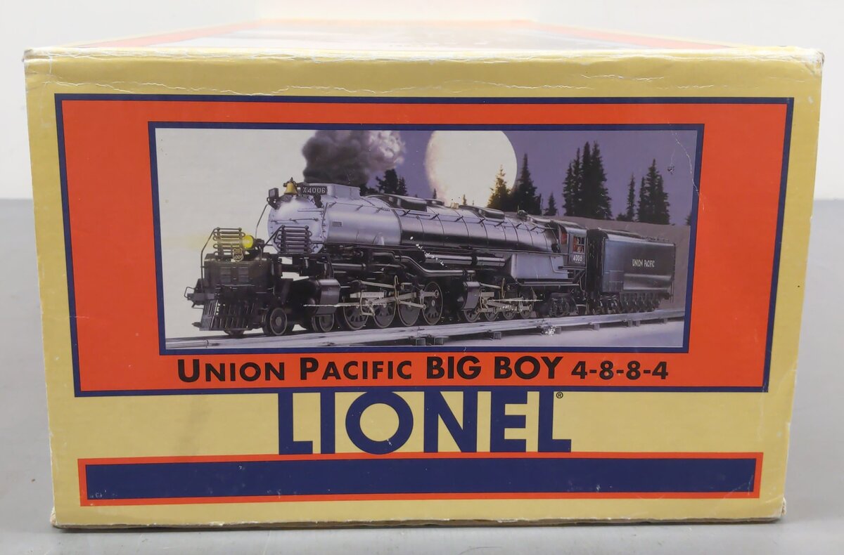 Lionel 6-28029 O UP Big Boy 4-8-8-4 Articulated Steam Engine & Tender #4006 EX/Box