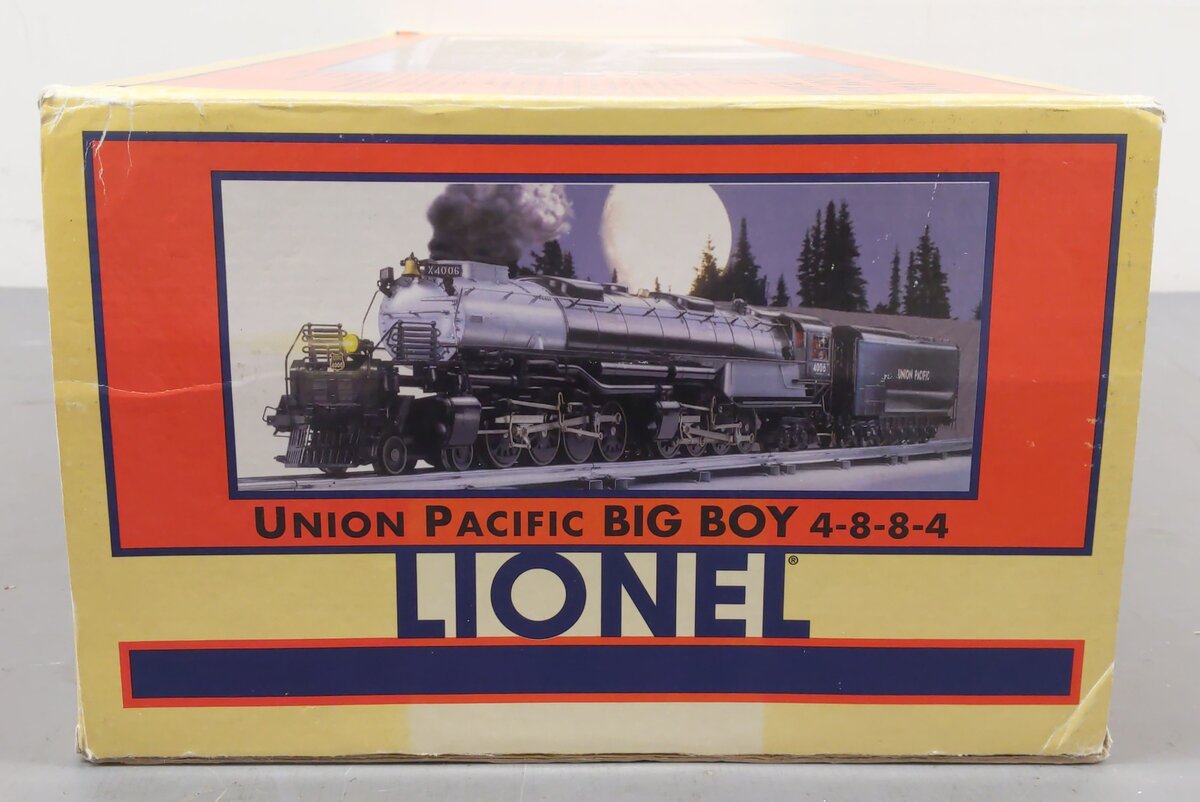 Lionel 6-28029 O UP Big Boy 4-8-8-4 Articulated Steam Engine & Tender #4006 EX/Box