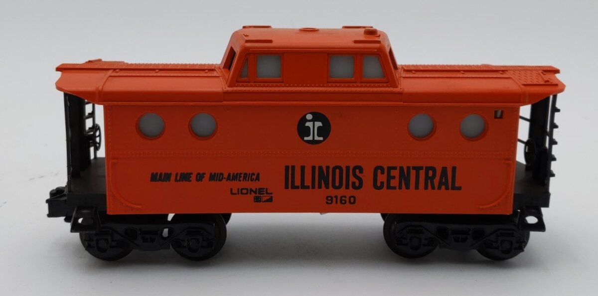 Lionel 6-9160 O Illinois Central N5C Lighted Caboose #9160 EX/Box