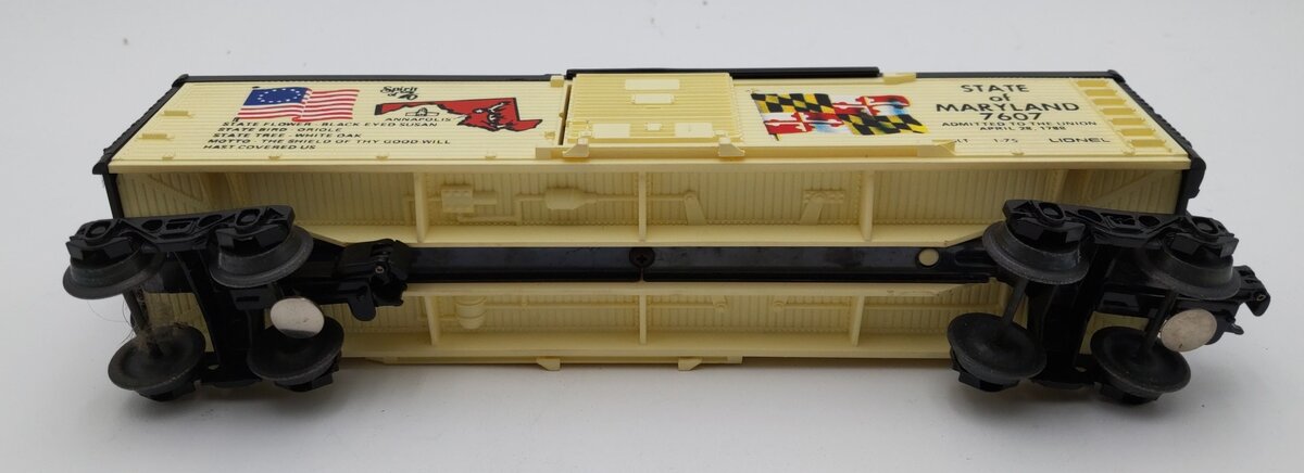 Lionel 6-7607 O Gauge State of Maryland Boxcar #7607 LN/Box