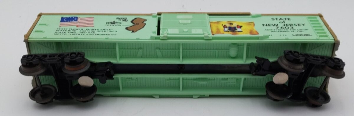 Lionel 6-7603 O Gauge State of New Jersey Boxcar #7603 LN/Box