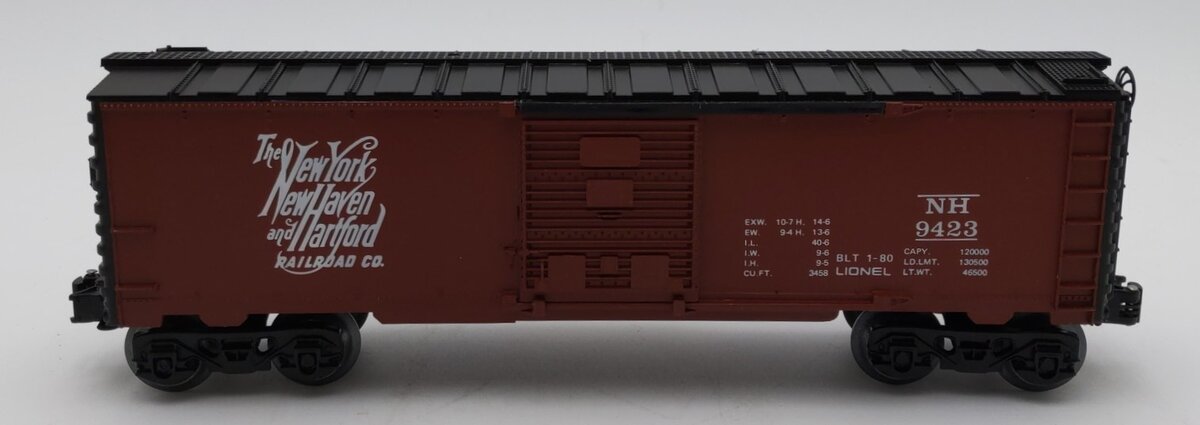 Lionel 6-9423 O Gauge New York, New Haven & Hartford Boxcar #9423 NIB