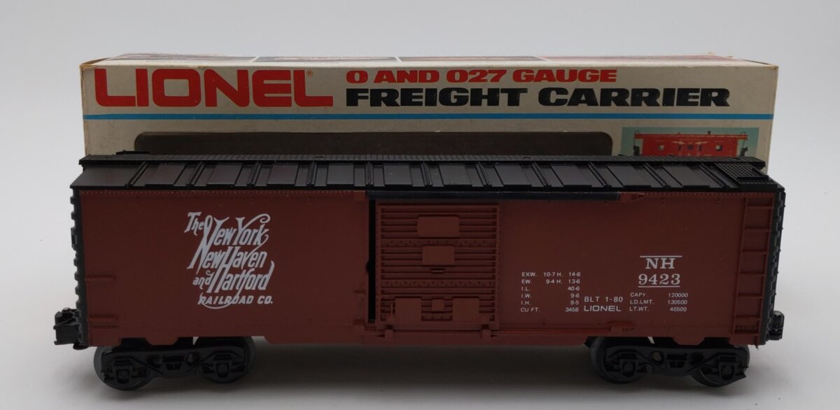 Lionel 6-9423 O Gauge New York, New Haven & Hartford Boxcar #9423 NIB