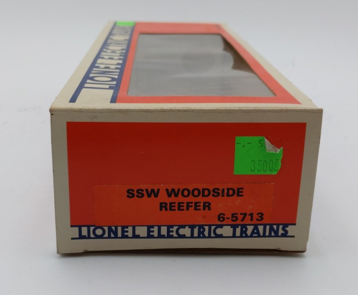 Lionel 6-5713 O Gauge SSW Cotton Belt Route Woodside Reefer Car EX/Box
