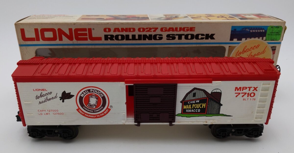 Lionel 6-7710 O Gauge Mail Pouch Refrigerator Car NIB